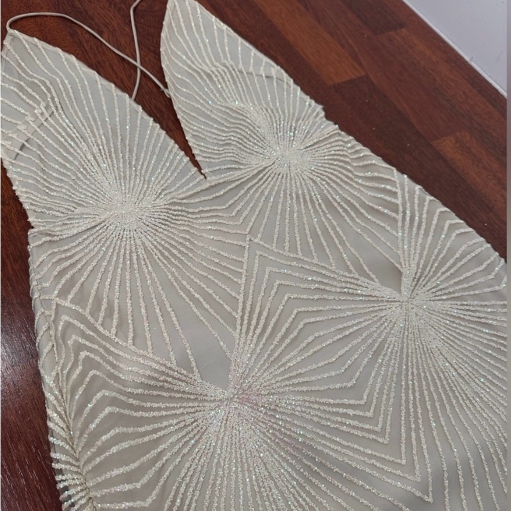 Meshki Kayda mini dress in ivory and nude! Retails for $125! - Picture 4 of 6